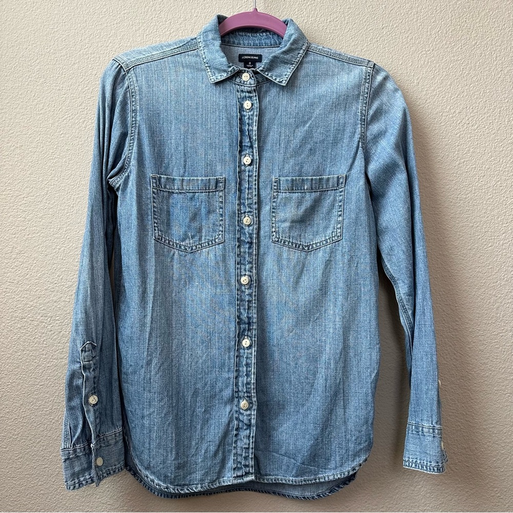 J. Crew Denim Top